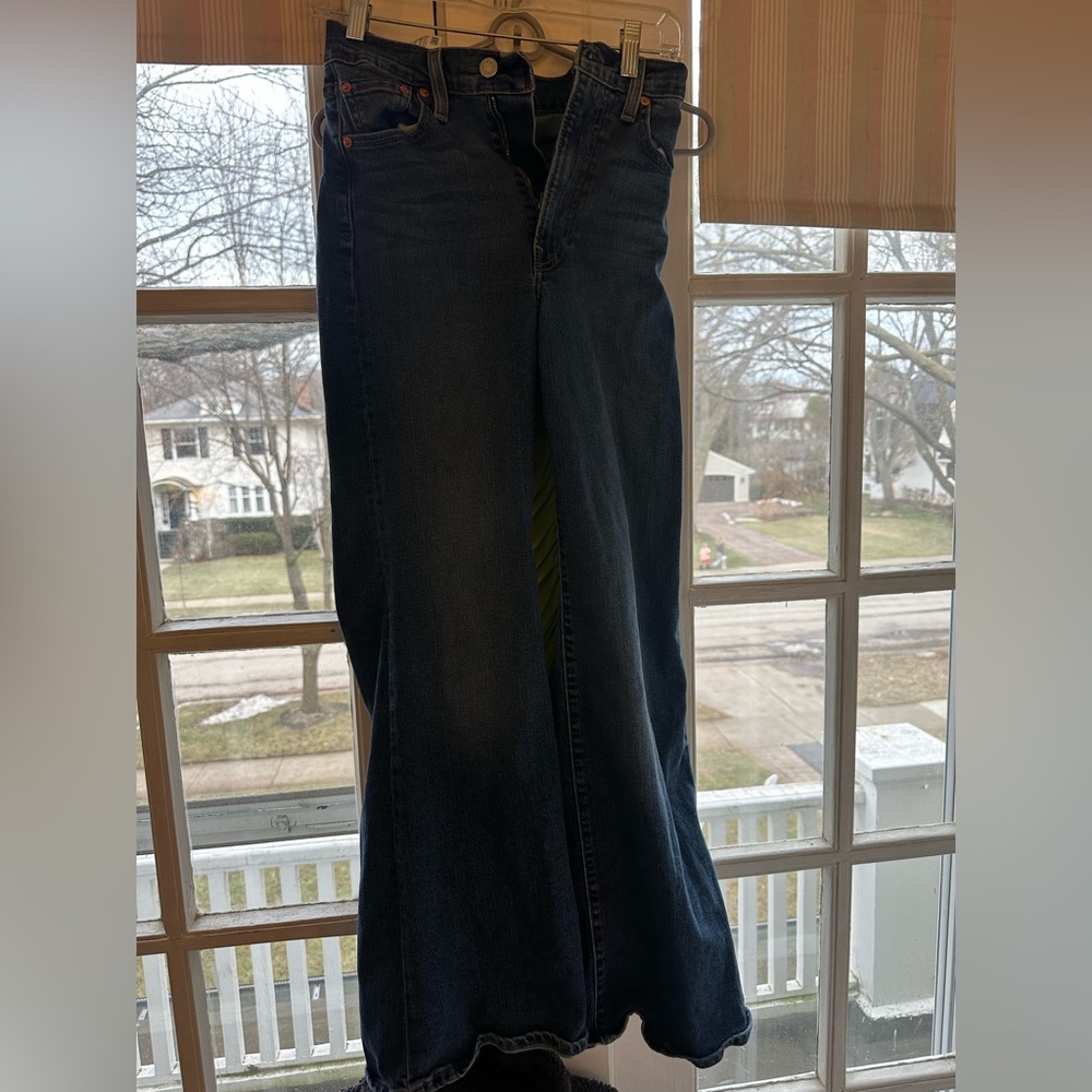 Levi's Dark Blue Flare Jeans